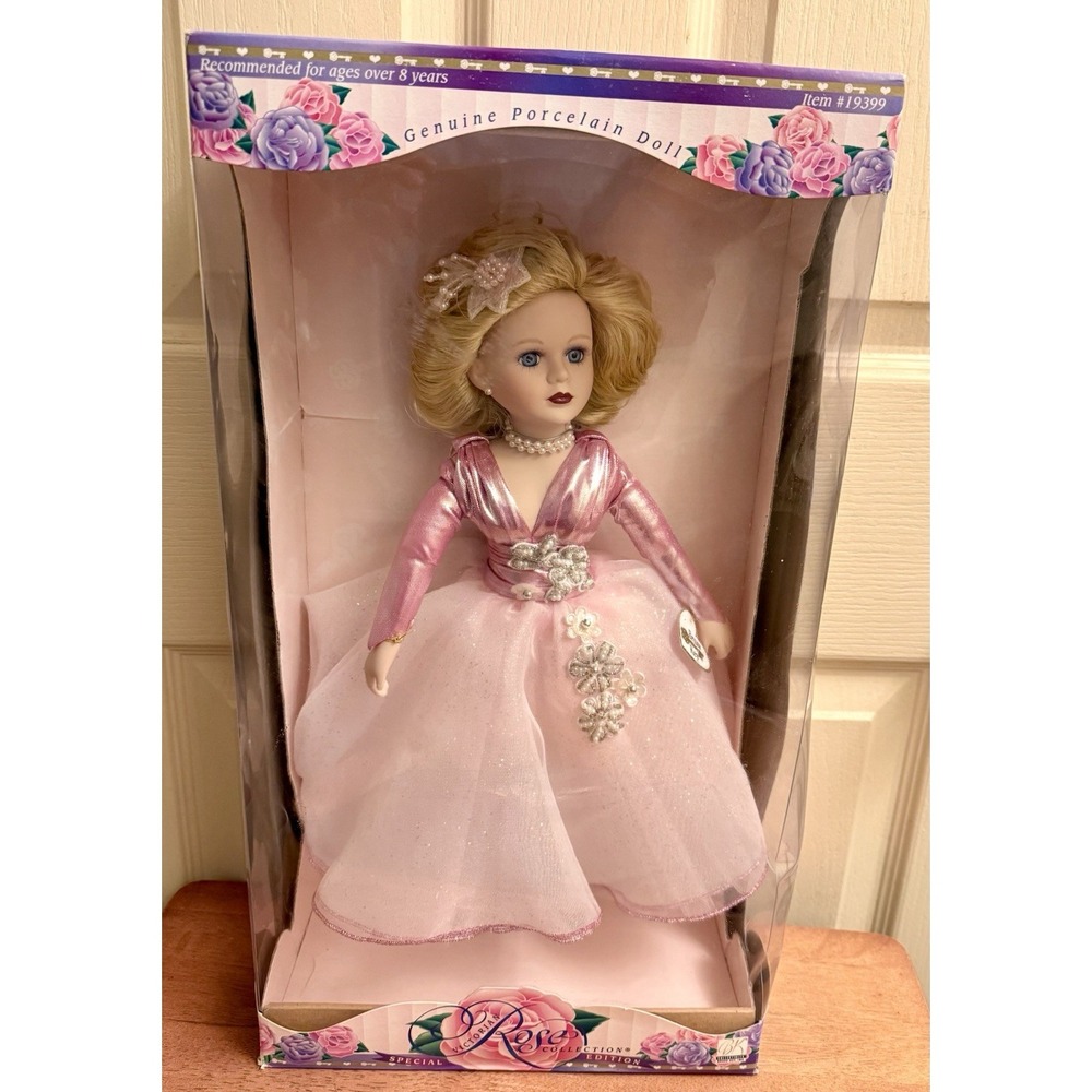 Victorian Rose Collection Special Edition 19399 Melissa Jane Porcelain Doll 1997